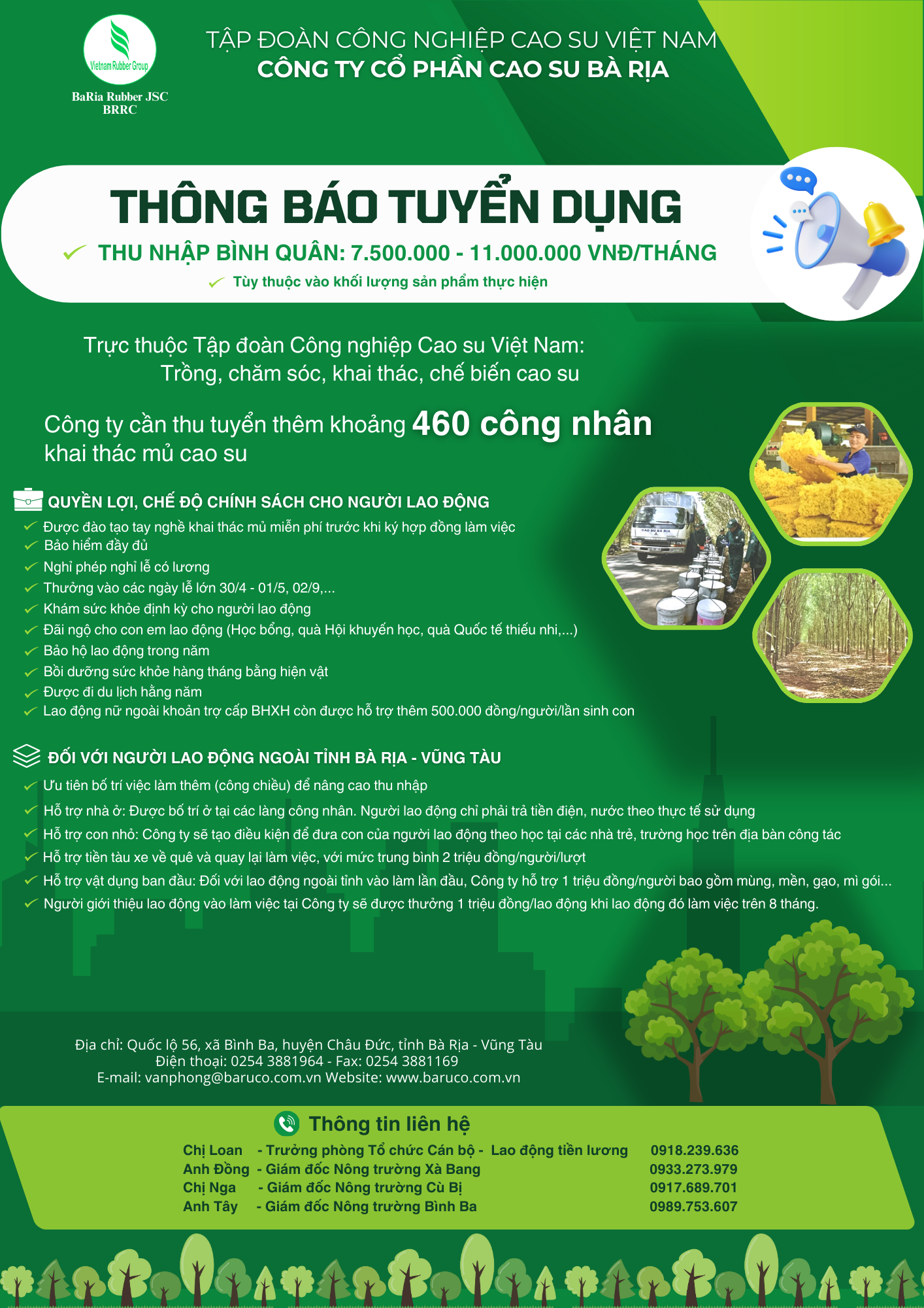 Thông Báo 129  /TB - CSBR  ngày 13 /02/2025